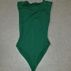 Zara Forest Green Bodysuit